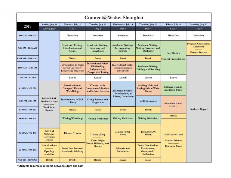 Schedule Center for Immigration Services and Support