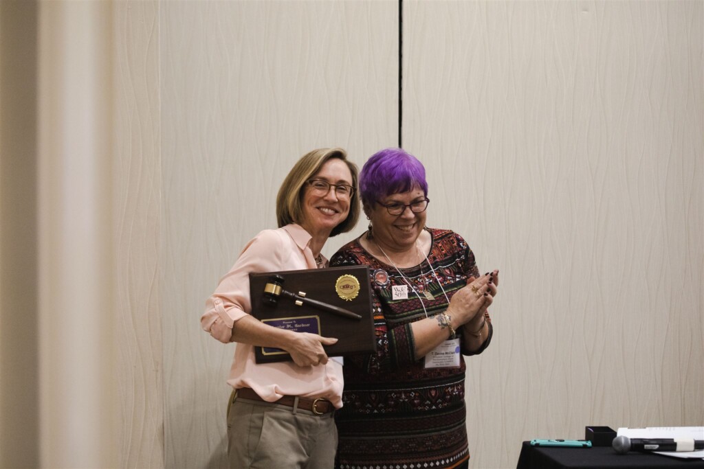 CAMWS Conference: 2 people smiling