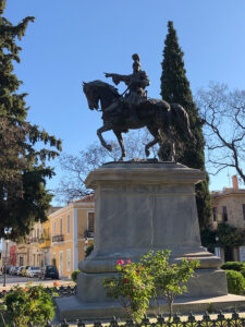 Greece Study Abroad Trip Photo: statue