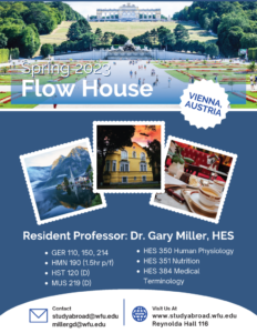 Flow House Spring 2023 Flyer