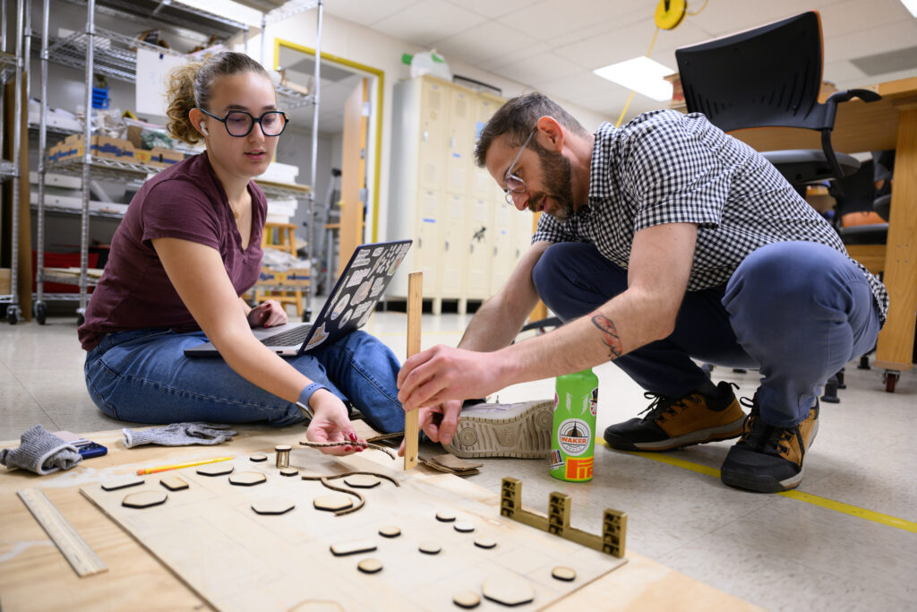 Wake Forest University students from Prof. Ali Sakkal’s Learning and Cognitive Science class  