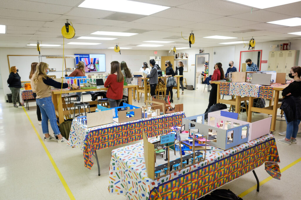 WakerSpace Class Table Displays