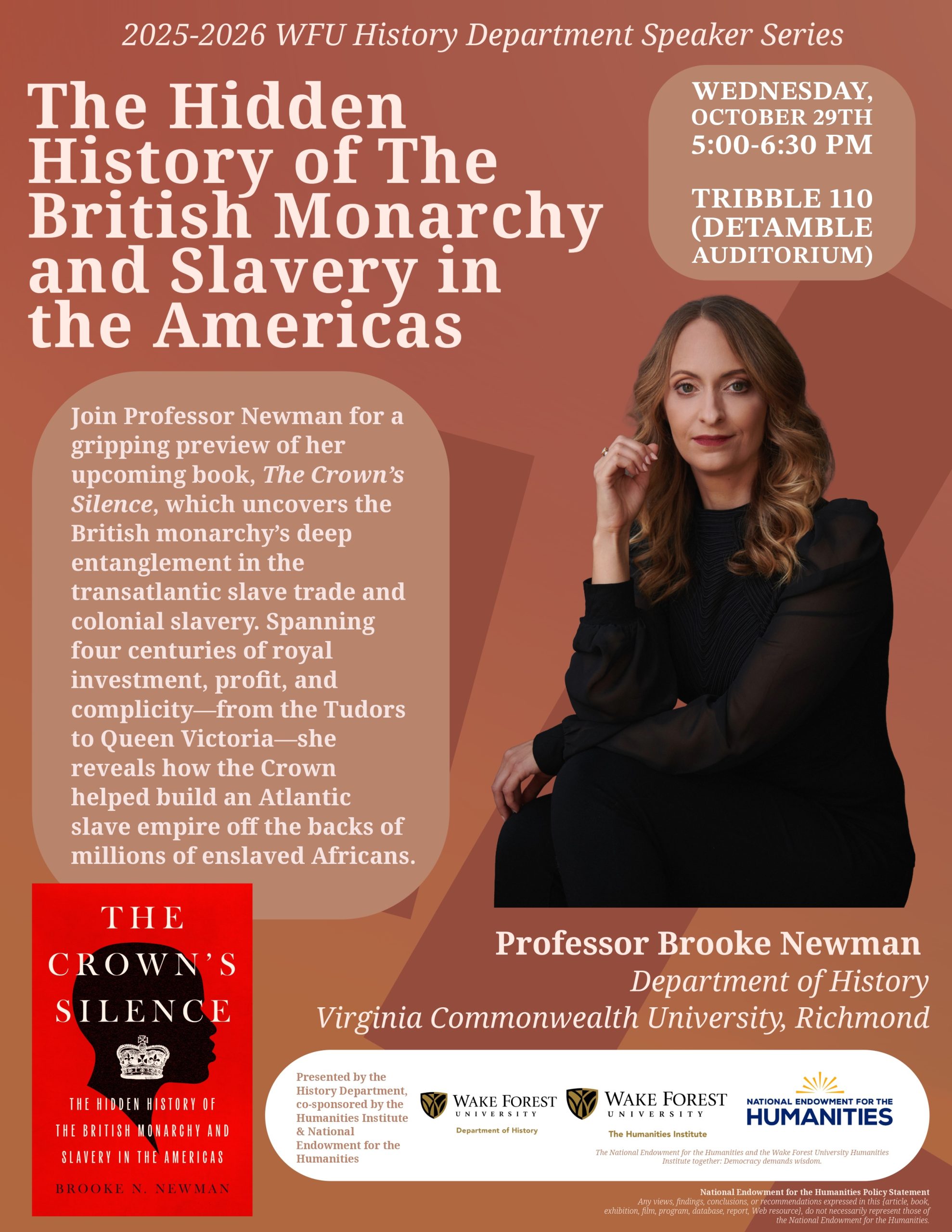 Talk by Dr. Brooke Newman,