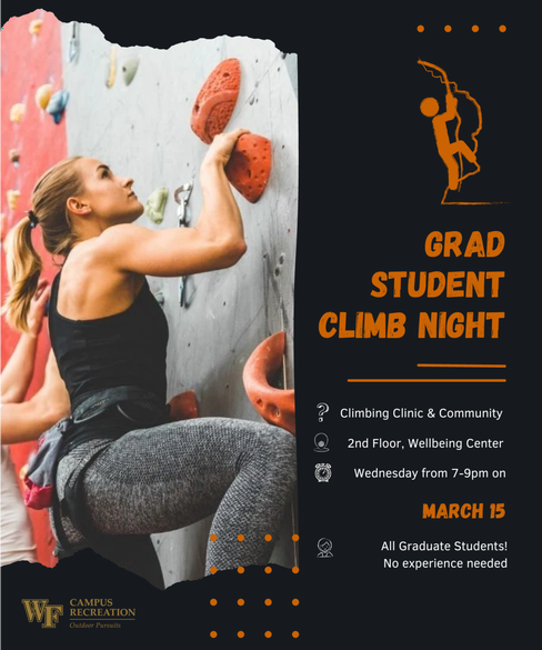 Grad Student Climb Night