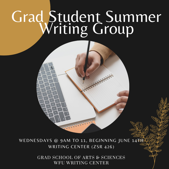 GS Student Summer Writing Goup