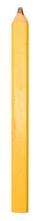 Pencil used to represent the number 1 in the animation