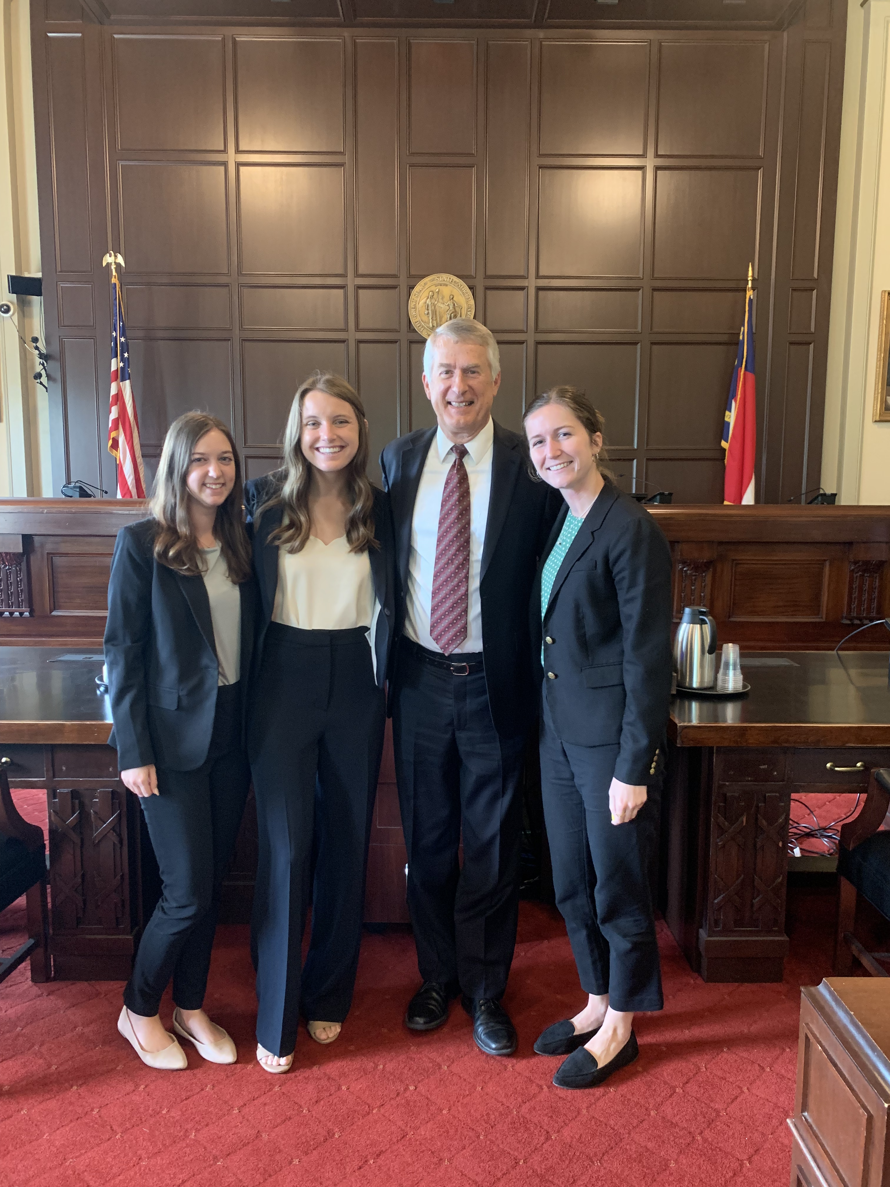 Professor Korzen and Appellate Advocacy Clinic students