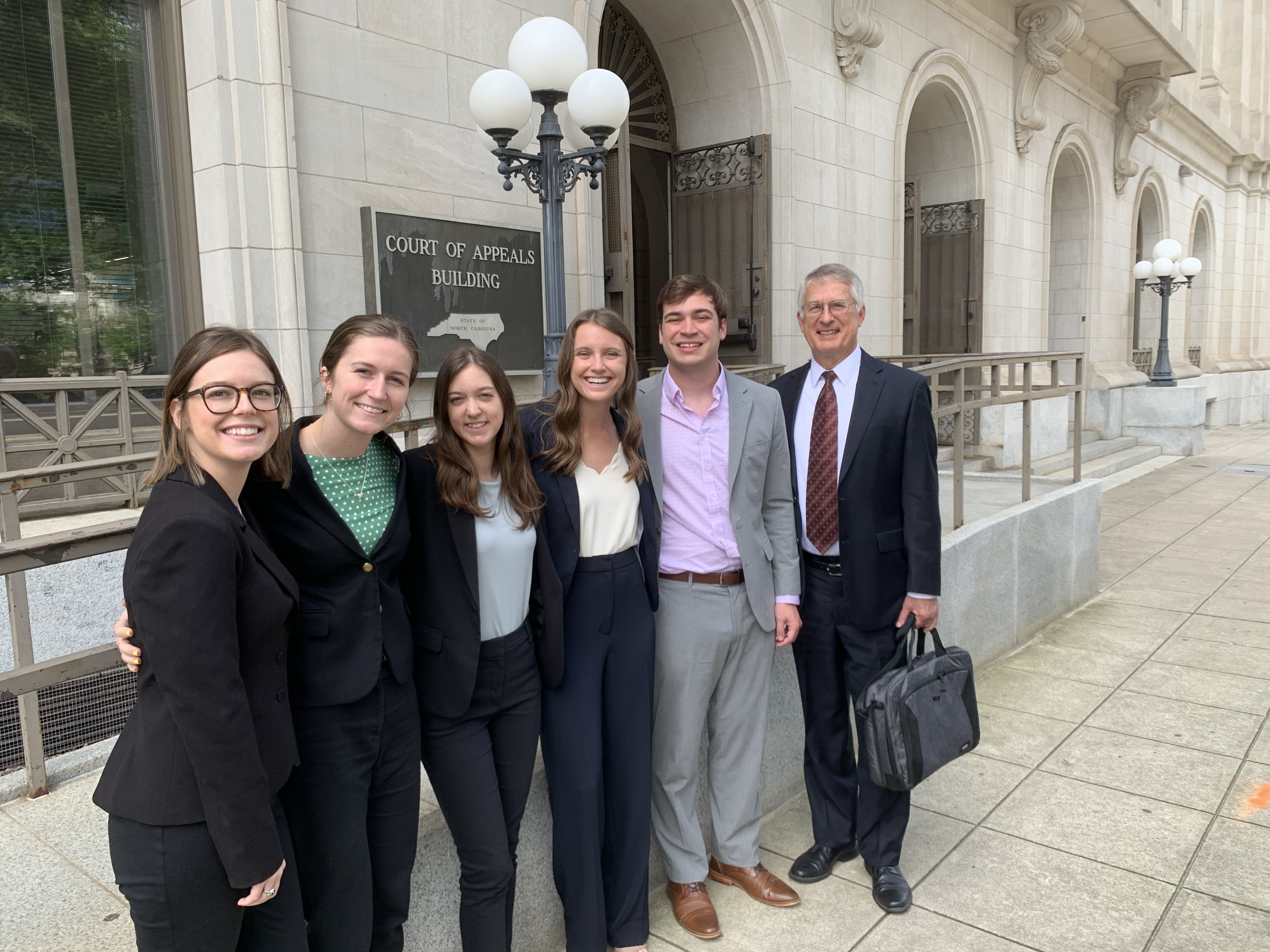 Professor Korzen and Appellate Advocacy Clinic students