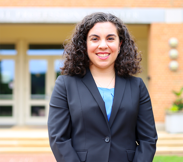 Professional headshot of Sarah Spangenburg.