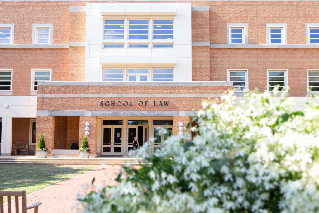 Worrell Professional Center Building, home to Wake Forest Law,