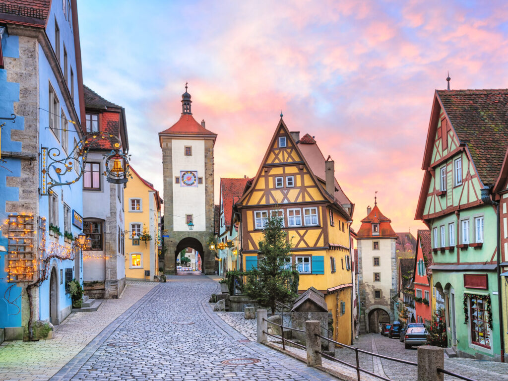 Photo of a town in Germany