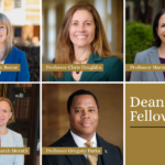 Dean's Fellows: Professors Meghan Boone, Christine Coughlin, Marie-Amelie George, Sarah Morath, and Gregory Parks