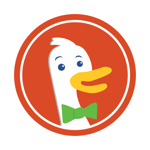 Duckduckgo search engine logo