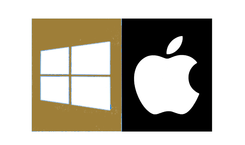 Windows PC and Apple Mac logos