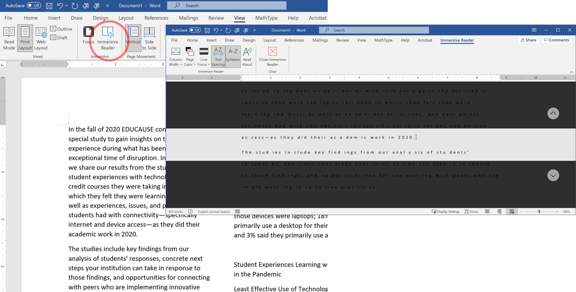 Microsoft Excel for the web gets Immersive Reader: 10% faster