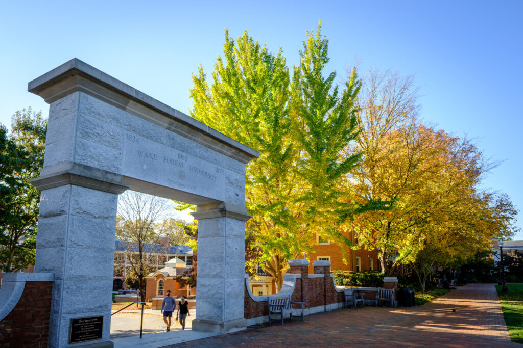 outside view of campus