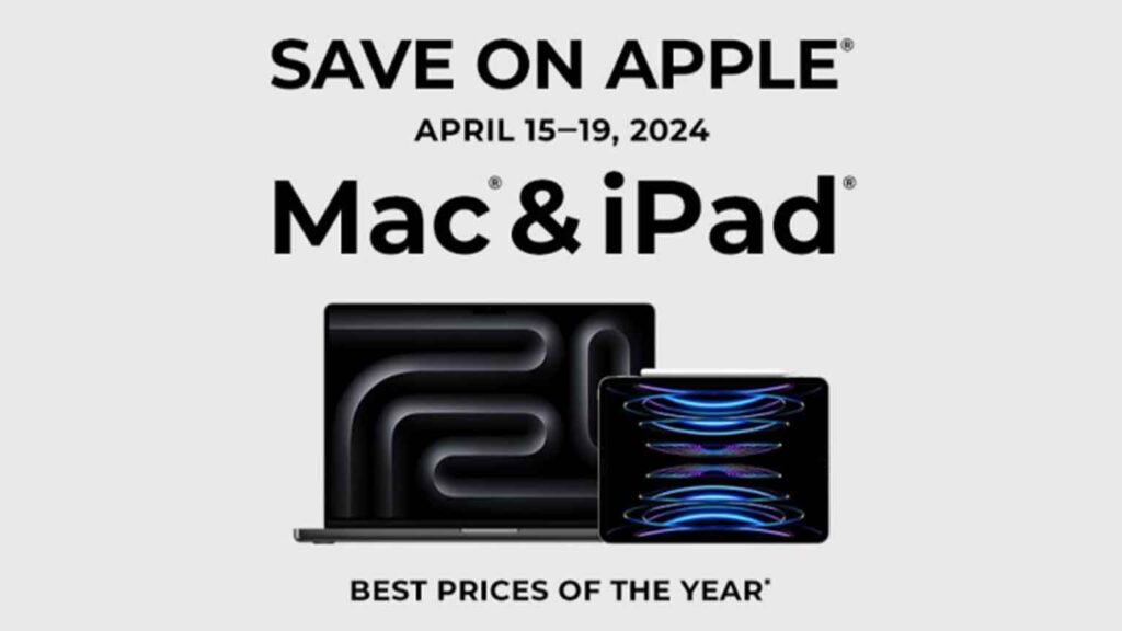Save on Apple: Mac & iPad