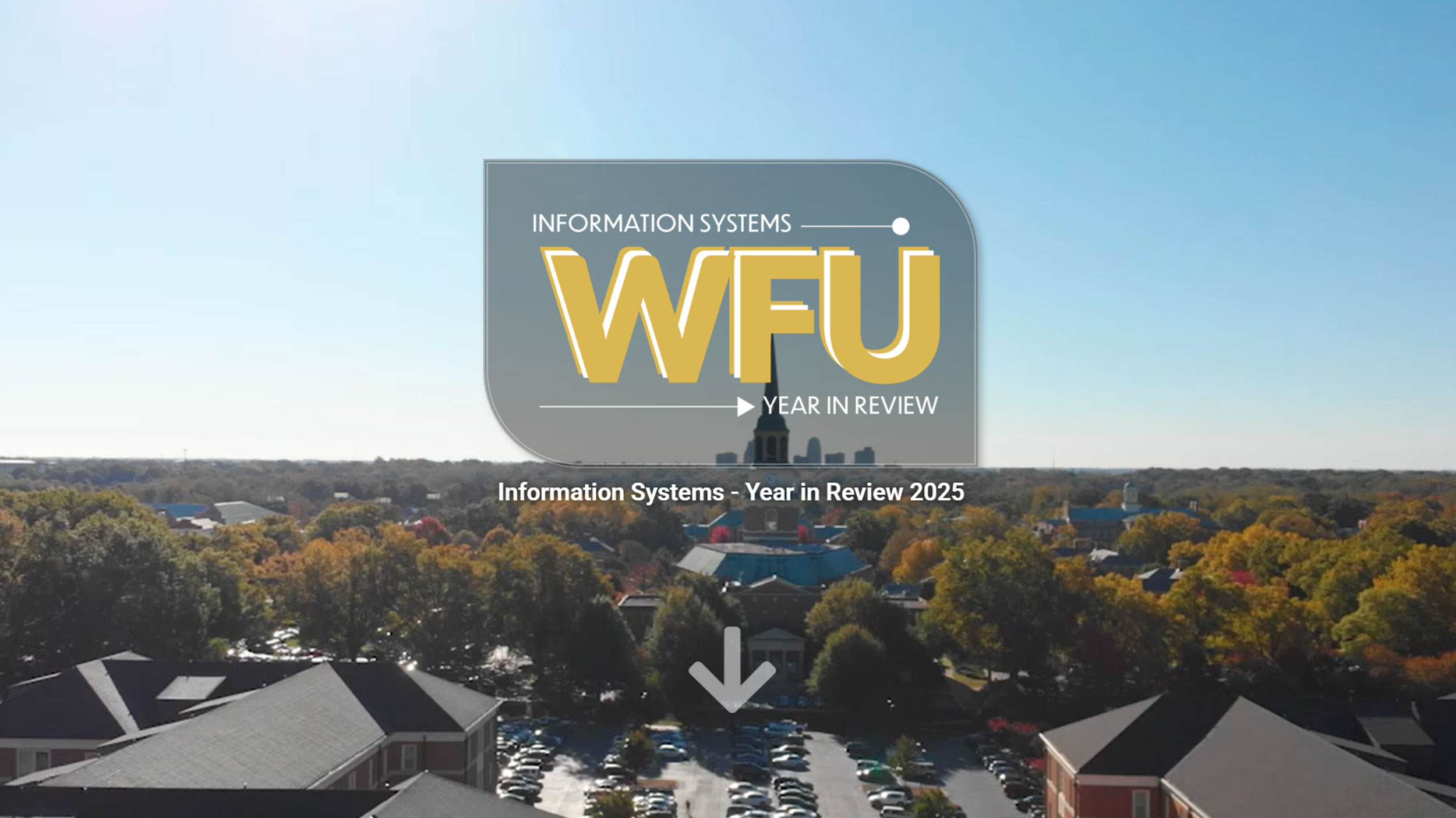 Wake Forest University Information Systems Year in Review 2025