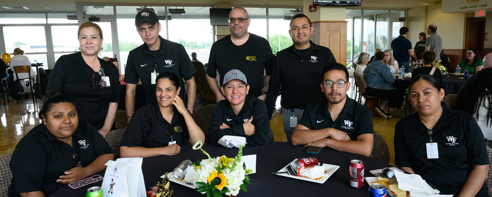 Facilities team members at the 2025 Staff Appreciation Picnic