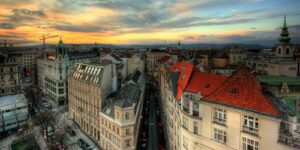 Vienna skyline