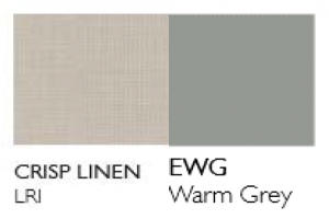 Crisp Linnen LRI and EWG Warm Grey