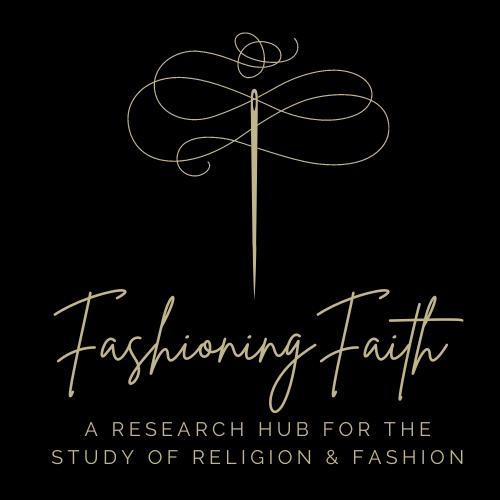 Fashioning Faith logo, A Research Hub for the Study of Religion and Fashion