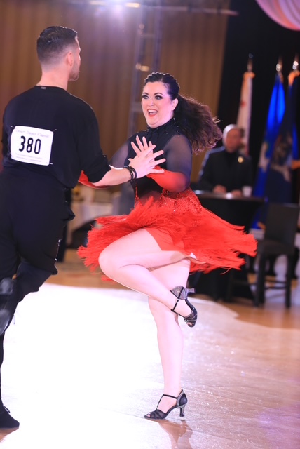 Allison Belton dancing
