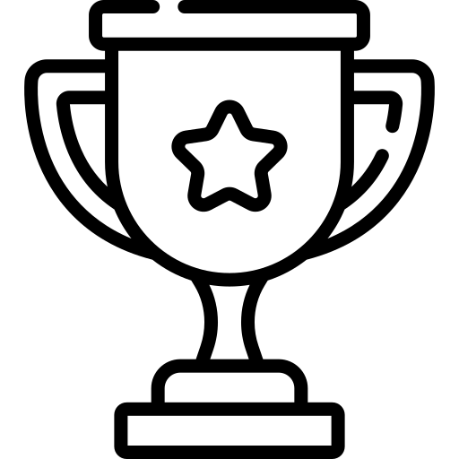 trophy for the win icon