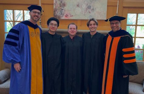 group photo of several pbk inductees