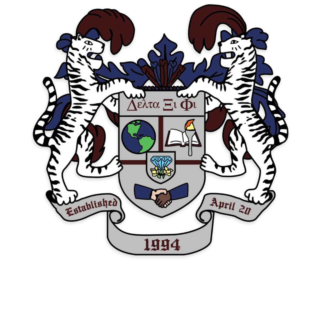 Delta Xi Phi crest