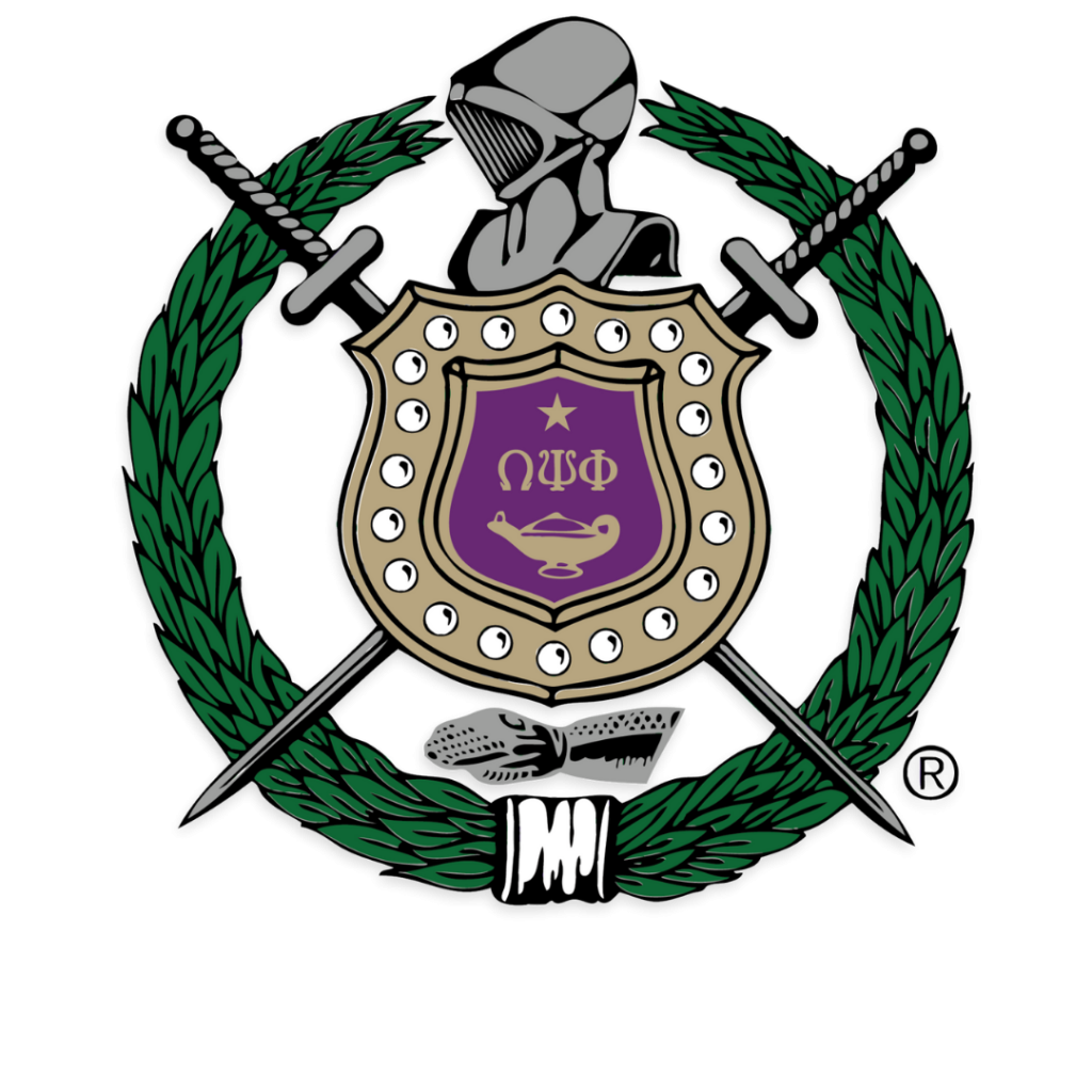 Omega Psi Phi Fraternity, Inc., crest