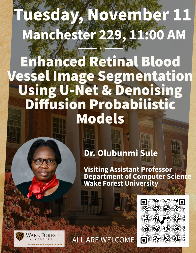 Flyer promoting seminar on November 11, 2025