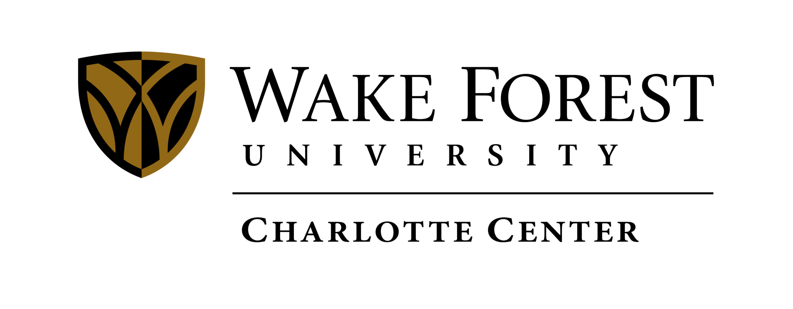 Wake Forest University Charlotte logo