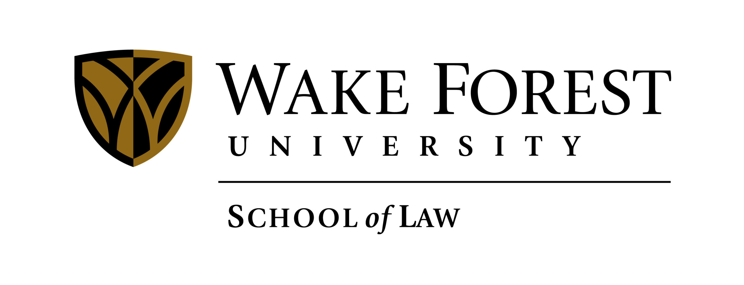 Wake Forest University School of Law logo 