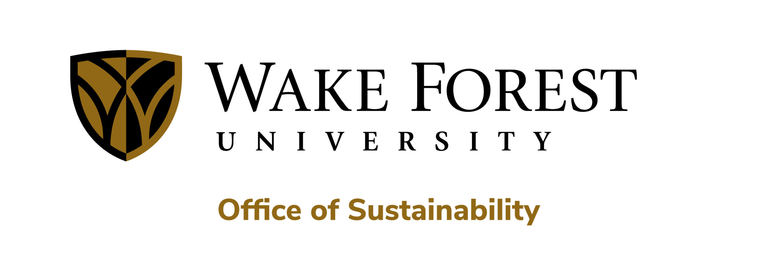 Wake Forest University Office of Sustainability logo 