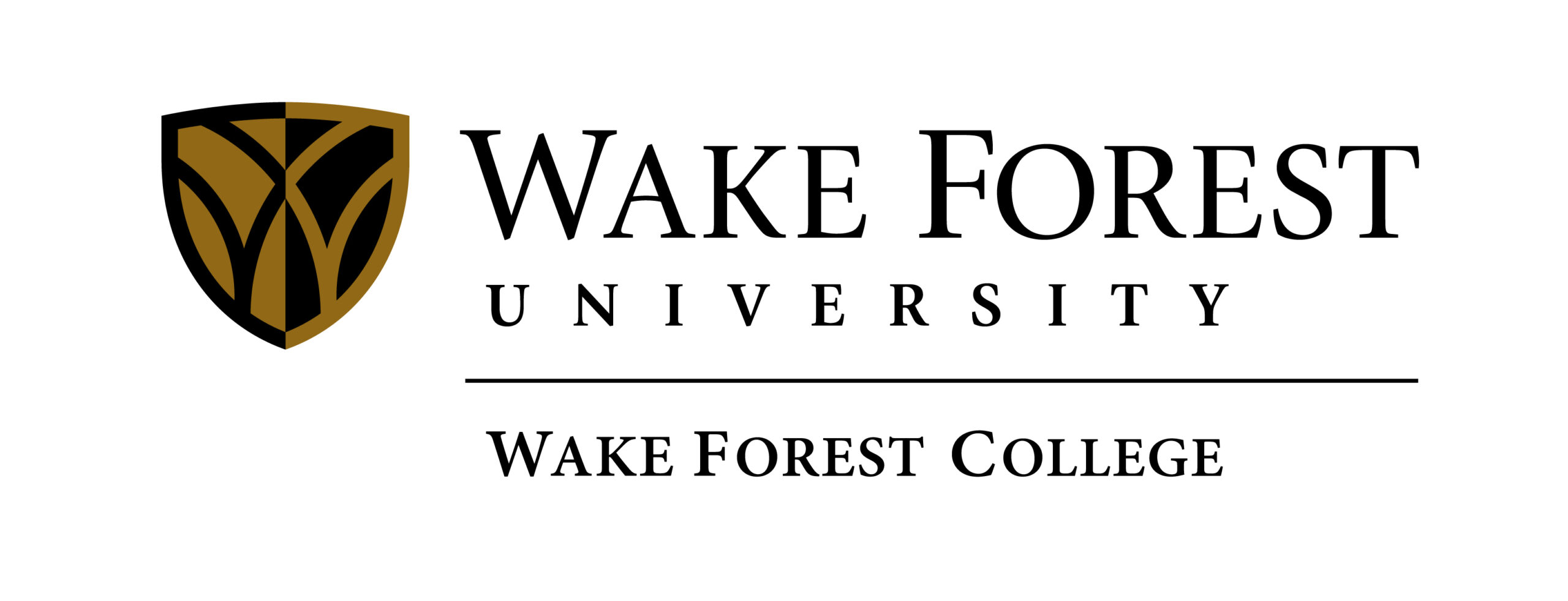 Wake Forest University College logo 