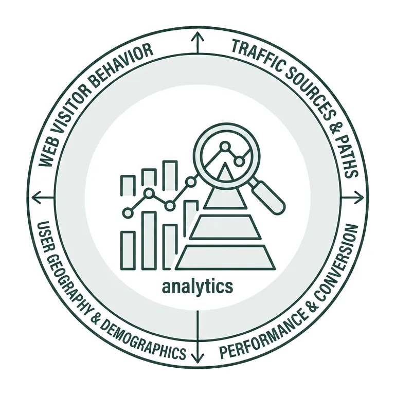 Web analytics icon