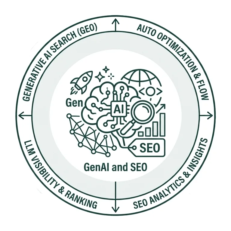 GenAI and SEO icon