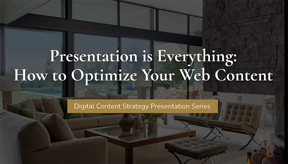 Presentation is Everything: How to Optimize Your Web Content Presentation cover