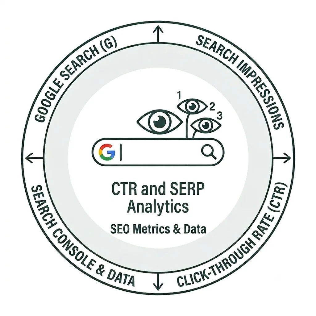 SEO and search icon