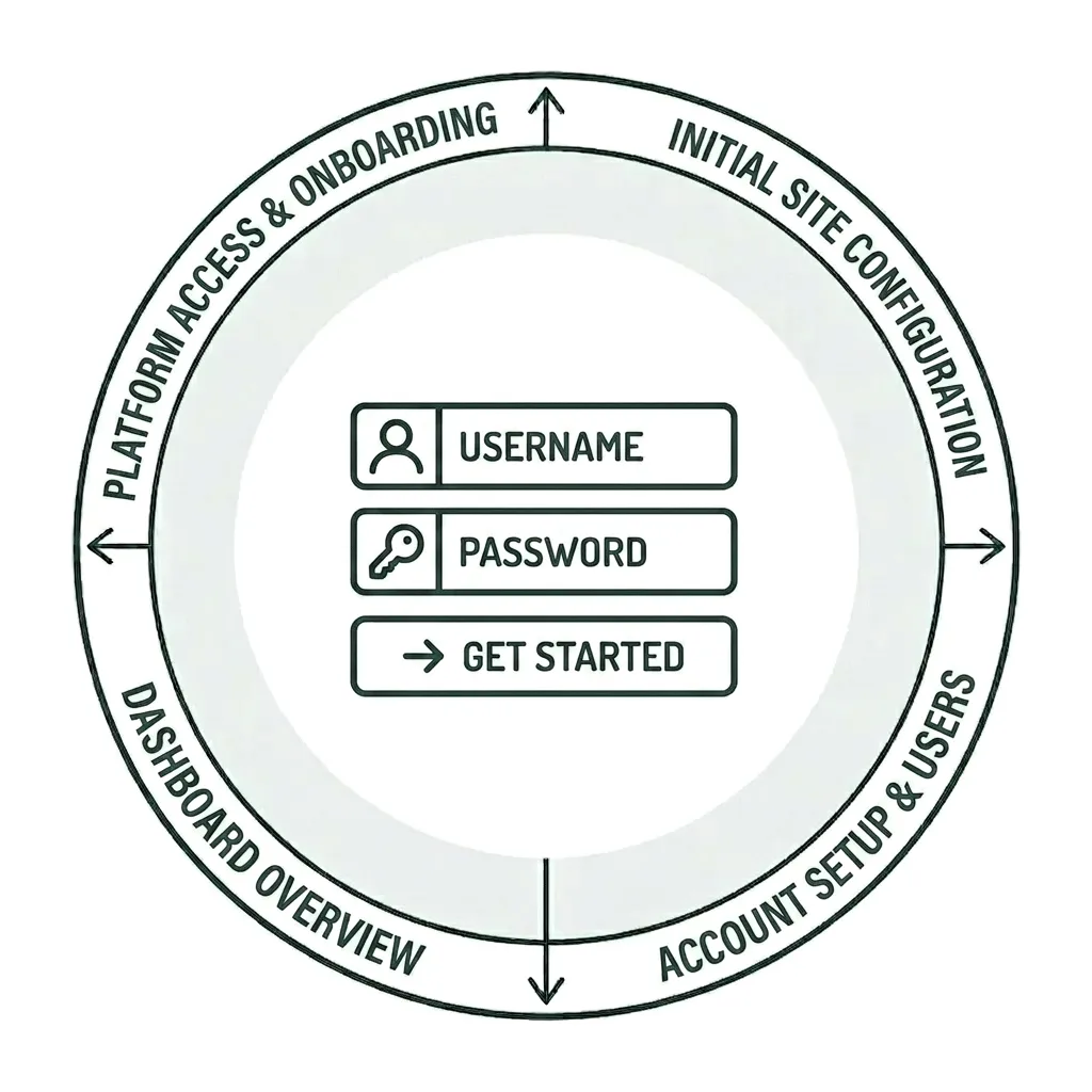 Getting started in Siteimprove icon