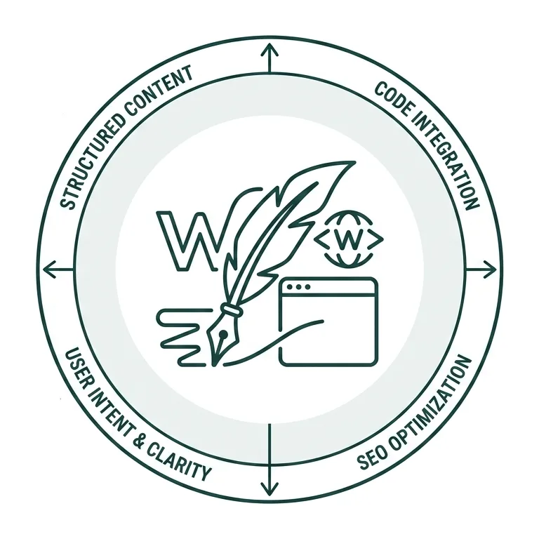 Writing for the web icon