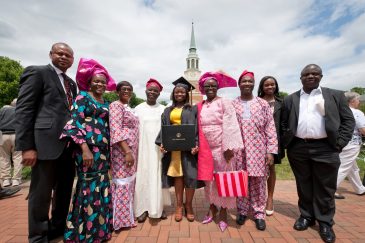 The family of Oreofe Olutimilehin