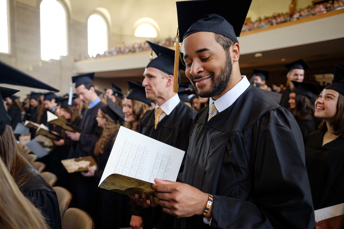 Wake Forest University hosts the Baccalaureate Service for graduates on Sunday, May 15, 2016.