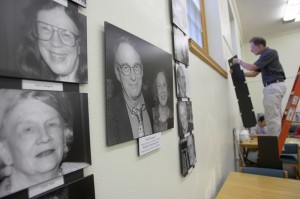 Installing an exhibit in 2005