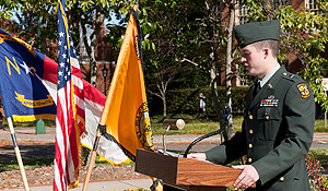 Veteran's Day celebration in 2011