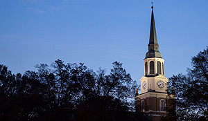 Wait Chapel at night