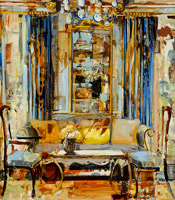 The painting "Yellow Pillow"