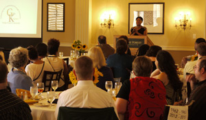 Shayla Herndon-Edmunds addresses the crowd.