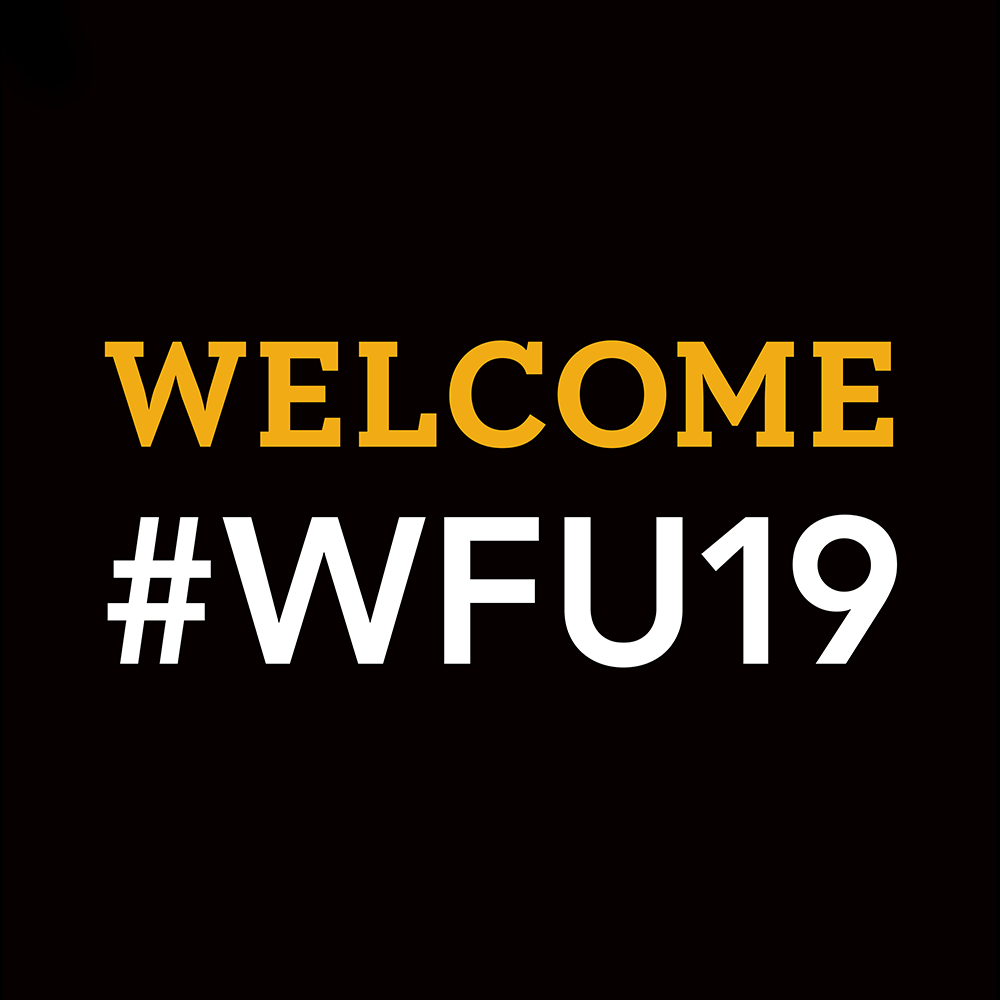 Movein day share the excitement on social with WFU19 Wake Forest